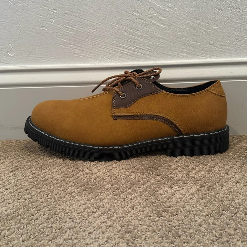 NIB COSIDRAM Men’s Two Tone Lace Up‎ Business Casual Shoe - Size: 13
